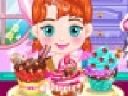 Play Baby Anna Tasty Cupcake now