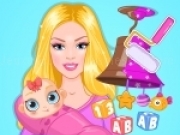 Play Barbie's Baby DIY Nursery now