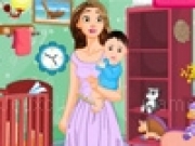 Play Rapunzel New Baby Room Cleaning now