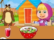 Play Masha Cooking Russian Garden Salad now