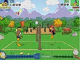 Play Tricky duck volleyball now