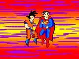 Dragon ball goku vs superman