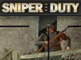 Sniper duty