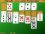 Play Flash arcade solitaire