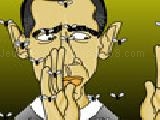obama swats fly!!
