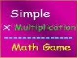 Play Simple multiplication math game now