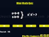 Play Mini math quiz now