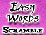 Play Easy words scramble 1 now