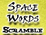 Play Space words scramble now