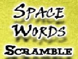 Play Space words scramble now