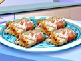 Saras cooking class lasagna roll
