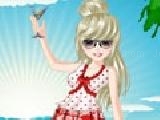 Beach vacation dress up