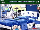 Kids blue bedroom hidden alphabets