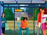 The bus stop kiss