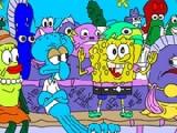 Play Spongebob fun kids coloring
