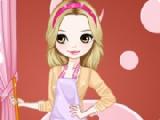 Busy housewife