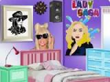 Play Lady gaga fan bedroom interior design
