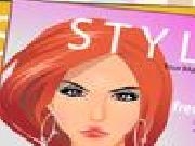 Impressive girl makeup