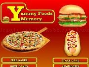 Yummy foods memory