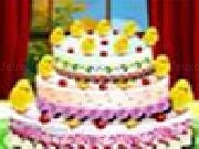 Play Delicious cake decoration now