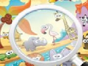 Play Hidden numbers : zoo