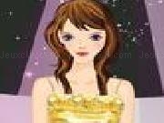 Sparkling gold dress