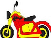 Play Superb motorbike coloring now