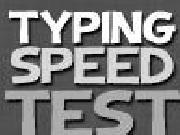 Typing speed test