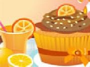 Play Funny cup cake decoration now