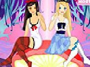 Play Twin girls dress up