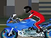 Play Blue motorbike now