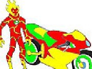 Play Heatblast motorbike now