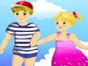 Play Couple kids dressup
