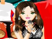 Play The beautiful live stage singer dress up