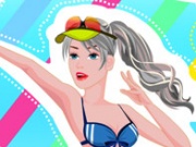 Play Beach volleyball girl now