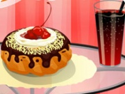 Play Creamy donut decoration now