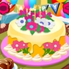 Play Flower cake decoration now