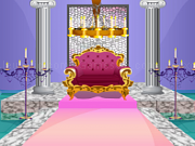 Play Castles throne decoration now