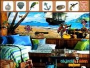 Play Pirate room hidden objects now