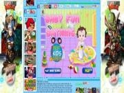 Play Baby fun bathing now