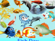 Play Fish day. find objects