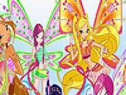 Play Butterfly girls hidden numbers