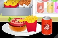 Play Burger dinner