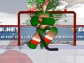 Play Santas hockey shootout now