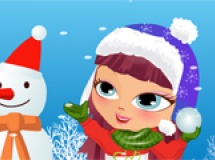 Play Fun in the snow dress up