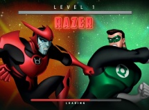 Play Green lantern crimson clash now