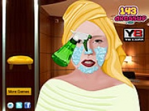 Play Lady gaga at new york city spa