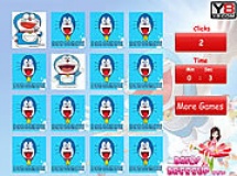Play Doraemon memory matching