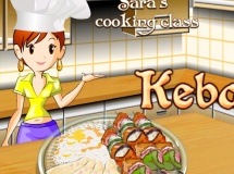 Play Sara's cooking class kebab now