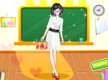 Play Charming female teacher